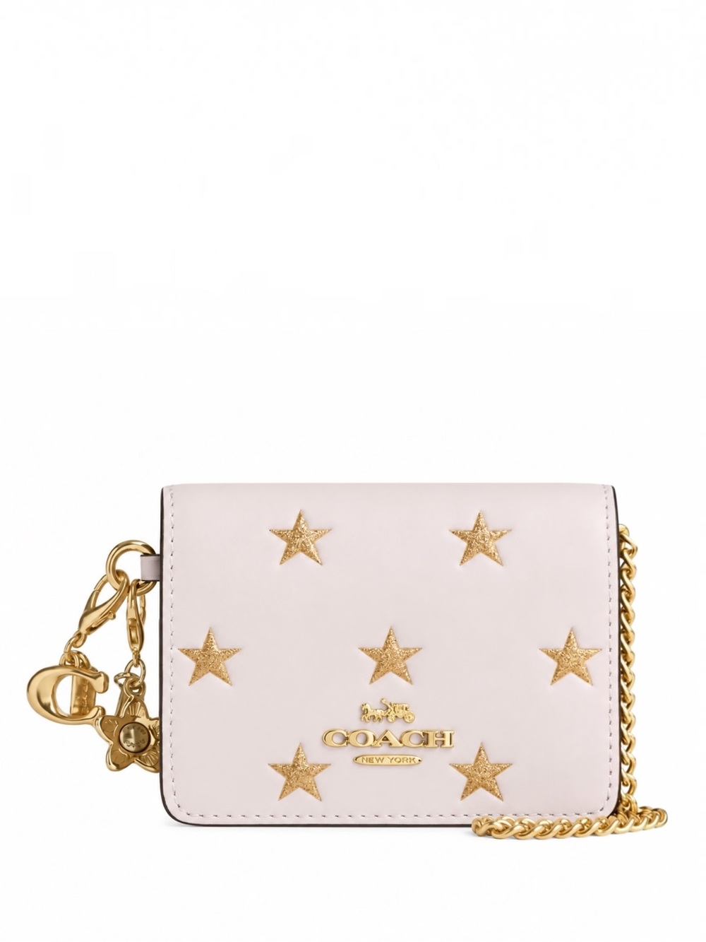 COMING SOON
Coach Mini Wallet On A Chain With Star Print